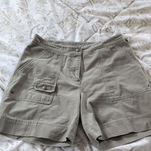 Women's Tan Casual Shorts